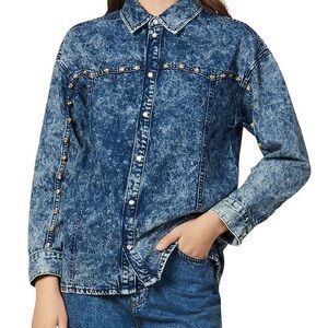 Sandro denim shirt